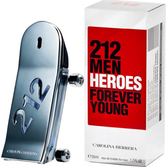 CAROLINA HERRERA 212 Men Heroes Forever Young EDT 50ml